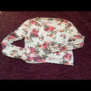 Floral crop top